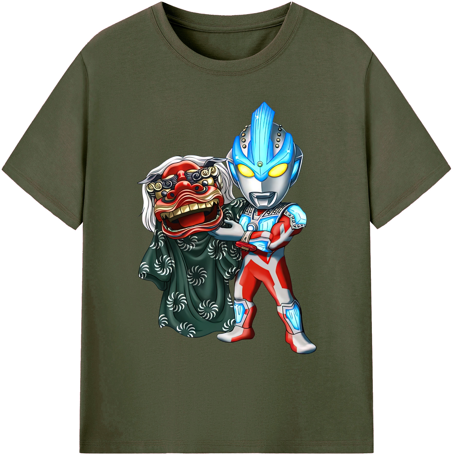（画像用） ウルトラマン Ultraman 綿100％ メンズ半袖Tシャツ｜肌触りやわらか＆通気性